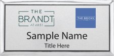 (image for) Barrett & Stokely - The Brandt and The Bricks Executive Silver Badge