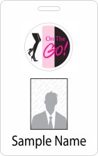 (image for) On The Go Hosiery Photo ID Badge