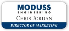 (image for) Moduss Engineering White Badge
