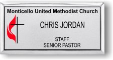 (image for) Monticello United Methodist Church Executive Silver Badge