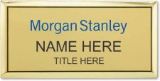 (image for) Morgan Stanley Executive Gold Badge