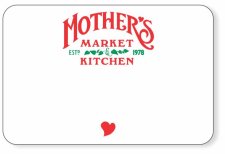 (image for) Mother's Market & Kitchen Custom Badge Logo Only