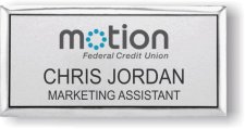 (image for) Motion Federal Credit Union Silver Executive Badge