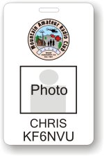 (image for) Mountain Amateur Radio Club Photo ID Badge