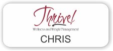 (image for) Thrive Wellness & Weight Management White Badge
