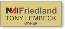 (image for) NAI Friedland Gold Square Corners badge