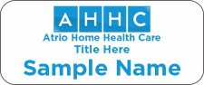 (image for) Atrio Home Health Care - White Standard Badge