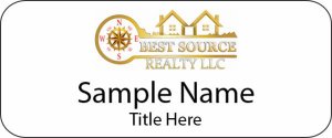 (image for) Best Source Realty - Standard White Badge