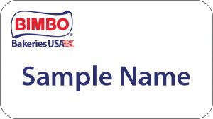 (image for) Bimbo Bakeries USA - Standard White Badge