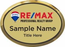 (image for) RE/MAX Professional Realty Group - Oval Executive Gold Badge