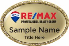 (image for) RE/MAX Professional Realty Group - Gold Bling Badge