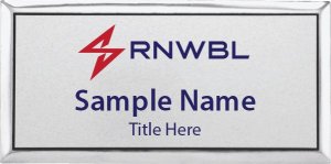 (image for) RNWBL - Silver Executive Badge with Title