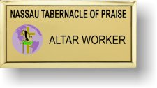 (image for) Nassau Tabernacle of Praise Gold Executive Badge