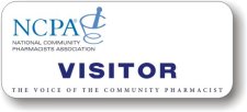 (image for) National Community Pharmacists Association White Badge