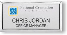 (image for) National Cremation Service Silver Executive Badge