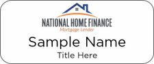 (image for) National Home Finance Title Standard White Badge