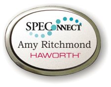 (image for) Nemschoff Haworth Executive Silver Badge