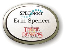 (image for) Nemschoff Theme Designs Executive Silver Badge