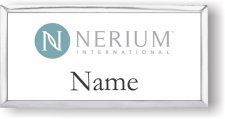 (image for) Nerium White Executive with Silver Frame Badge