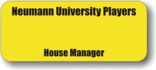 (image for) Neumann University Yellow Badge