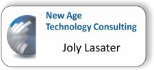 (image for) New Age Technology Consulting White Badge