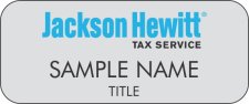 (image for) Jackson Hewitt Silver Badge (New Logo)