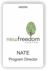 (image for) New Freedom Center Photo ID Badge