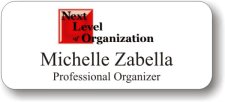 (image for) Next Level of Organization White Badge