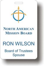 (image for) North American Mission Board White Badge