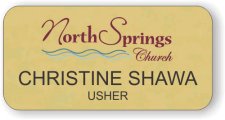 (image for) North Springs Church Gold Badge
