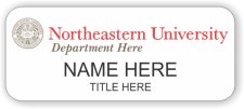 (image for) Northeastern University - White Badge