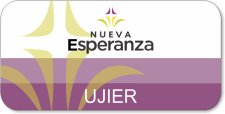 (image for) Nueva Esperanza Name Badge - Ujier