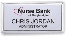 (image for) Nurse Bank of Maryland Executive Silver Badge