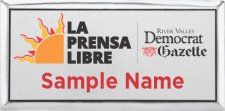 (image for) NWADG La Presna Libre Executive Silver badge - Layout A