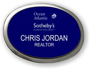 (image for) Ocean Atlantic Sotheby\'s International Realty Blue Executive Oval Badge