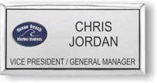 (image for) Ocean Beach Marine Silver Executive Badge