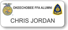 (image for) Okeechobee FFA Alumni White Badge