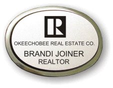 (image for) Okeechobee Real Estate Silver Oval Executive