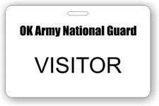 (image for) Oklahoma Army National Guard ID Badge