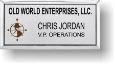 (image for) Old World Enterprises Silver Executive Badge