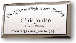 (image for) On A Personal Note Event Planning Executive Silver Badge