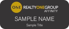 (image for) Realty One Group - Affinity Standard Black badge