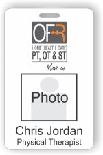 (image for) Options For Rehab Photo ID Badge (Style B)