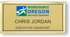 (image for) Oregon Employment Department Gold Executive Badge