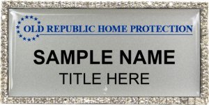 (image for) Old Republic Home Protection Bling Silver Badge