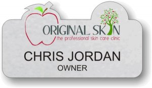 (image for) Original Skin Silver Shaped Badge