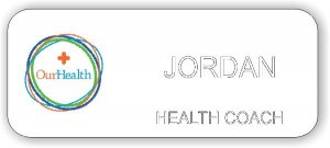 (image for) OurHealth Physician Group Logo 3 White Badge