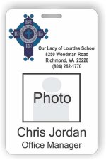 (image for) Our Lady of Lourdes School Photo ID Badge
