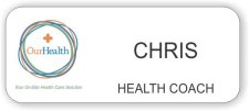 (image for) OurHealth Physician Group Logo 2 White Badge