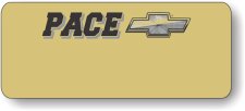 (image for) Pace Chevrolet Logo Only Gold Badge